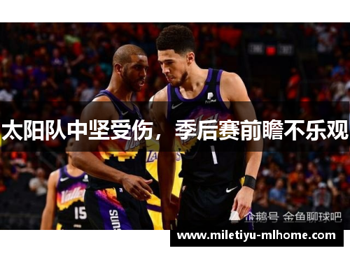 太阳队中坚受伤，季后赛前瞻不乐观